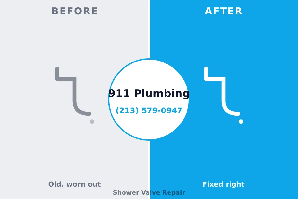 Before and after: plumbing repair Washoe Valley, NV